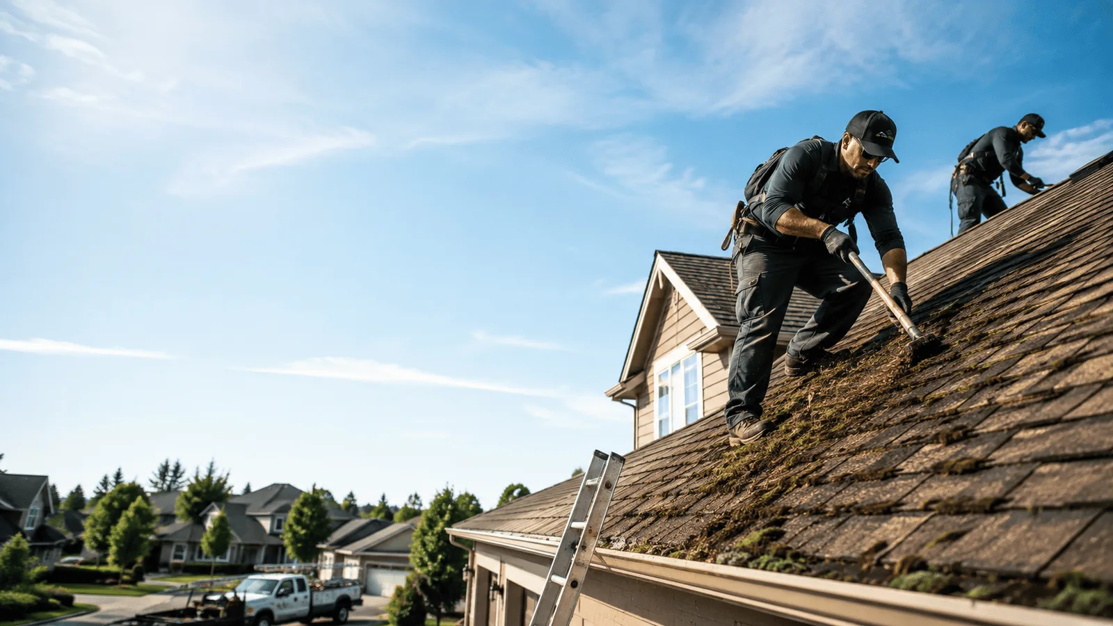 Roof Moss Removal in Ahmeek, MI near me